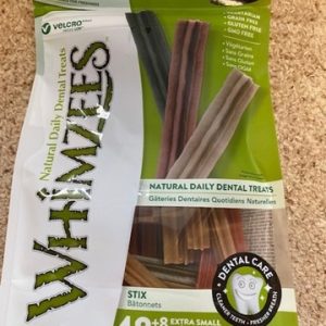 Whimzees XS Stix Dental chew for pups to small dogs